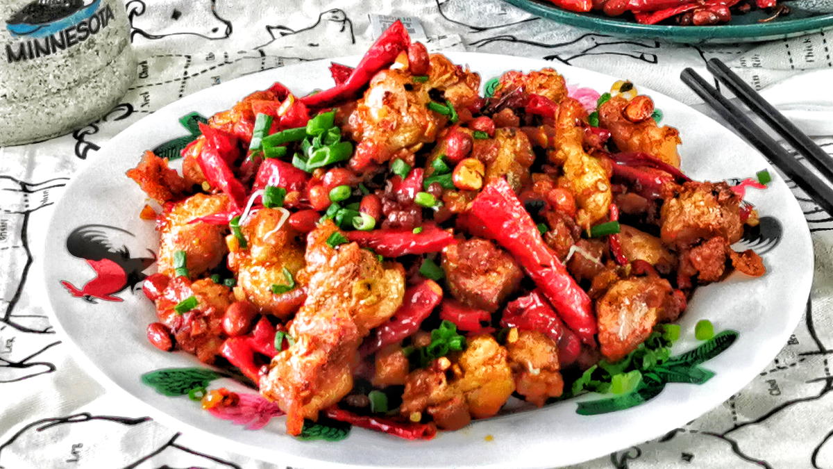 Authentic Szechuan Chicken: Spicy, Tingly Heat from Real Peppercorns
